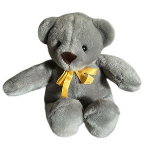 Plush Creations Vintage Gray Teddy Bear Circa 1992 Large Like New Collectible